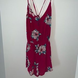 Red Billabong Romper
